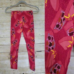LuLaRoe Tween Leggings - Valentine Candy Boxes 1